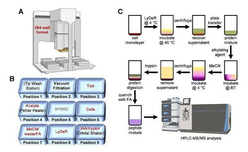 新型通用的高通量蛋白质组学样品处理平台