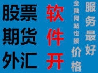 图 股票期货外汇软件开发 定做 制作 上海网站建设推广